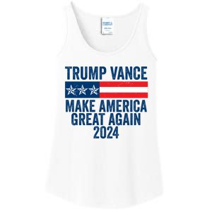 Trump Vance 2024 Make America Great Again Ladies Essential Tank