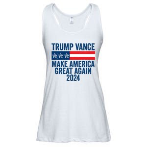 Trump Vance 2024 Make America Great Again Ladies Essential Flowy Tank