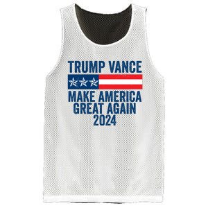 Trump Vance 2024 Make America Great Again Mesh Reversible Basketball Jersey Tank