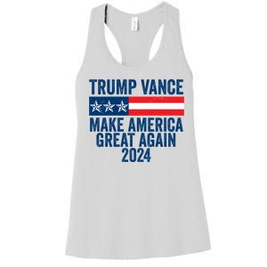 Trump Vance 2024 Make America Great Again Women's Racerback Tank