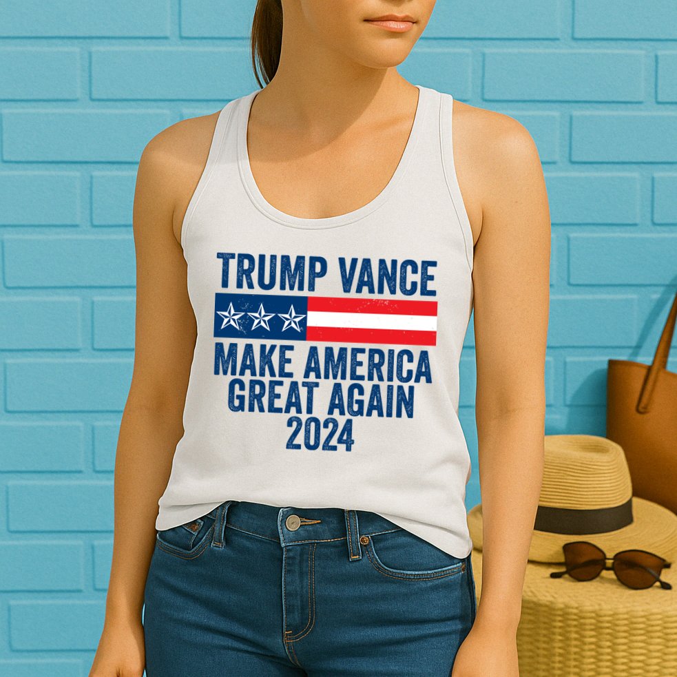 Trump Vance 2024 Make America Great Again Womens Tank Top