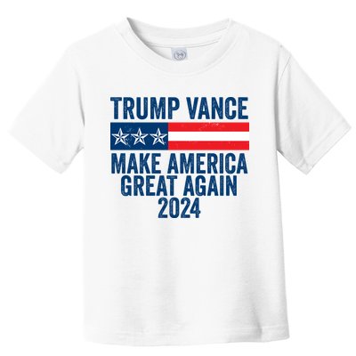 Trump Vance 2024 Make America Great Again Toddler T-Shirt