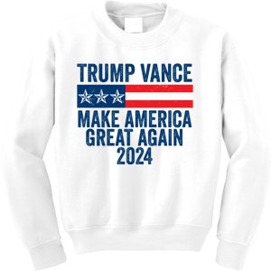 Trump Vance 2024 Make America Great Again Kids Sweatshirt