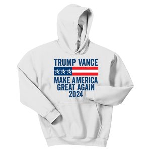 Trump Vance 2024 Make America Great Again Kids Hoodie