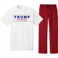 Trump Vance 2024 Donald Trump J.D. Vance Take America Back Pajama Set