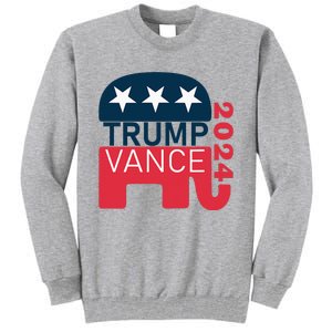 Trump Vance 2024 President Vote Usa Election Maga Tall Sweatshirt