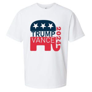 Trump Vance 2024 President Vote Usa Election Maga Sueded Cloud Jersey T-Shirt