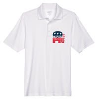 Trump Vance 2024 President Vote Usa Election Maga Men's Origin Performance Pique Polo