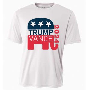 Trump Vance 2024 President Vote Usa Election Maga Cooling Performance Crew T-Shirt