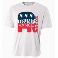 Trump Vance 2024 President Vote Usa Election Maga Cooling Performance Crew T-Shirt