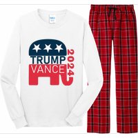 Trump Vance 2024 President Vote Usa Election Maga Long Sleeve Pajama Set