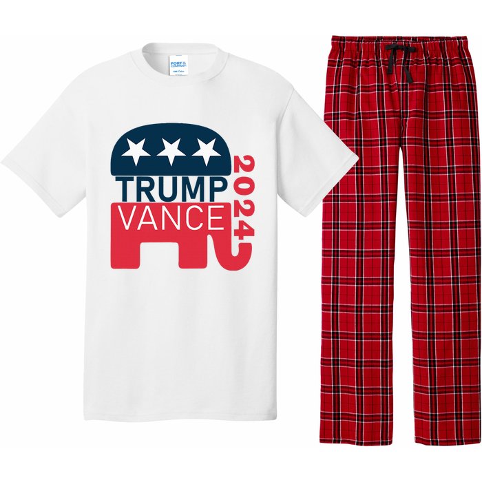 Trump Vance 2024 President Vote Usa Election Maga Pajama Set