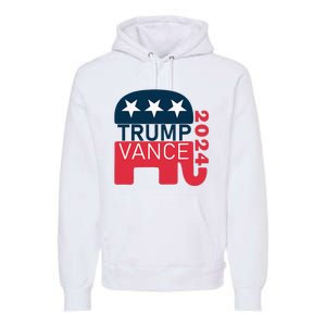 Trump Vance 2024 President Vote Usa Election Maga Premium Hoodie