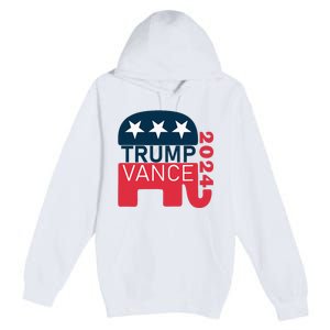 Trump Vance 2024 President Vote Usa Election Maga Premium Pullover Hoodie