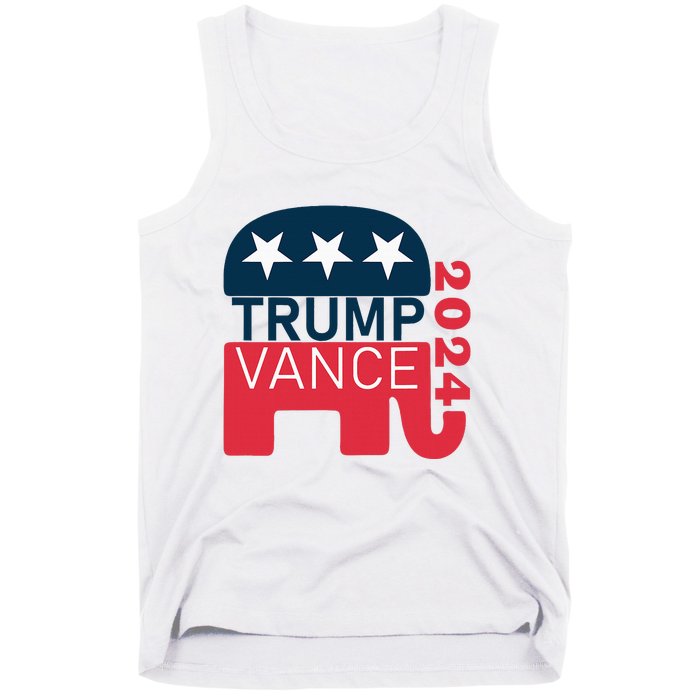 Trump Vance 2024 President Vote Usa Election Maga Tank Top