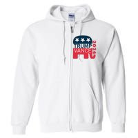 Trump Vance 2024 President Vote Usa Election Maga Full Zip Hoodie