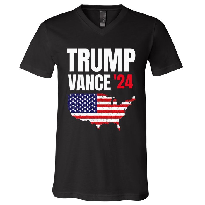 Trump Vance 2024 V-Neck T-Shirt