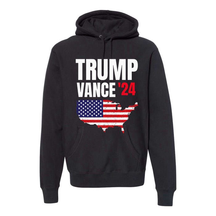 Trump Vance 2024 Premium Hoodie