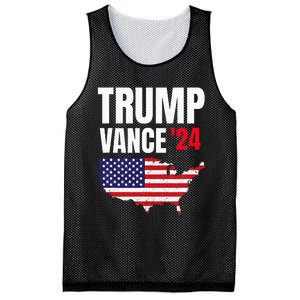 Trump Vance 2024 Mesh Reversible Basketball Jersey Tank