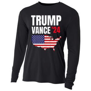 Trump Vance 2024 Cooling Performance Long Sleeve Crew