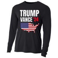 Trump Vance 2024 Cooling Performance Long Sleeve Crew