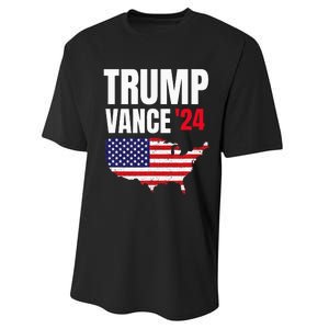 Trump Vance 2024 Performance Sprint T-Shirt