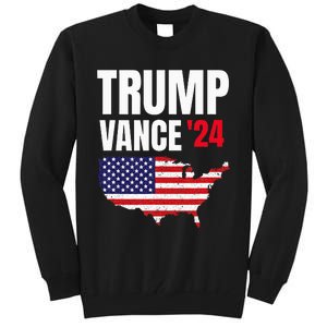 Trump Vance 2024 Tall Sweatshirt