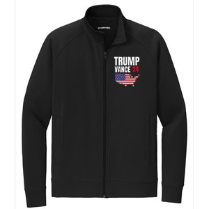 Trump Vance 2024 Stretch Full-Zip Cadet Jacket