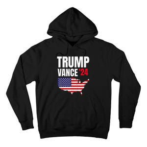 Trump Vance 2024 Tall Hoodie