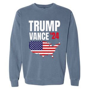 Trump Vance 2024 Garment-Dyed Sweatshirt