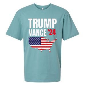 Trump Vance 2024 Sueded Cloud Jersey T-Shirt