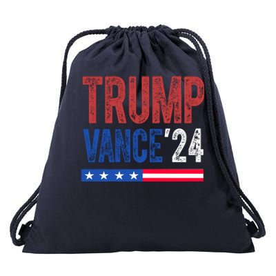 Trump Vance 2024 Vintage Election Usa Drawstring Bag