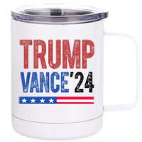 Trump Vance 2024 Vintage Election Usa 12 oz Stainless Steel Tumbler Cup