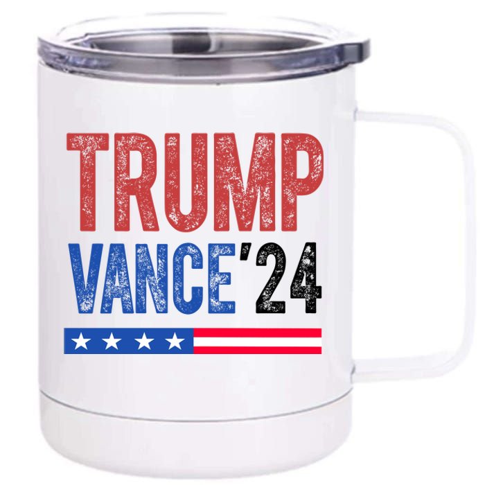 Trump Vance 2024 Vintage Election Usa 12 oz Stainless Steel Tumbler Cup