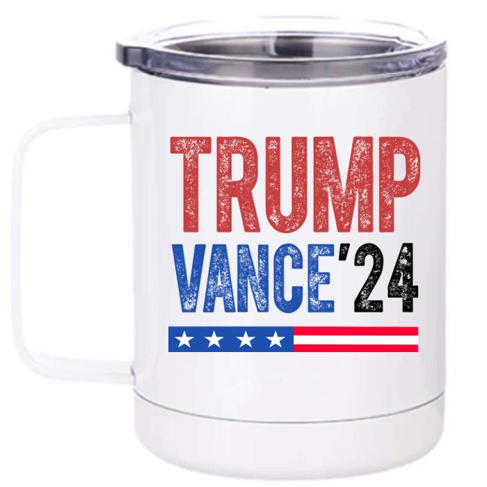 Trump Vance 2024 Vintage Election Usa 12 oz Stainless Steel Tumbler Cup