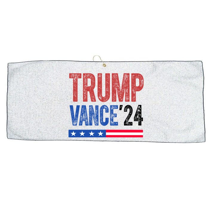 Trump Vance 2024 Vintage Election Usa Large Microfiber Waffle Golf Towel