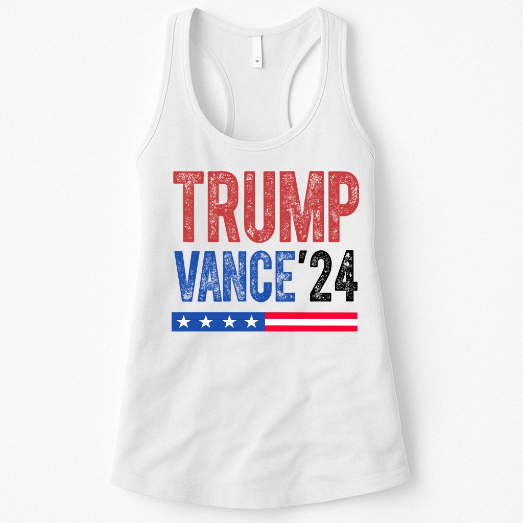 Trump Vance 2024 Vintage Election Usa Womens Tank Top