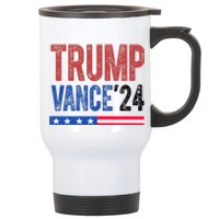 Trump Vance 2024 Vintage Election Usa Stainless Steel Travel Mug