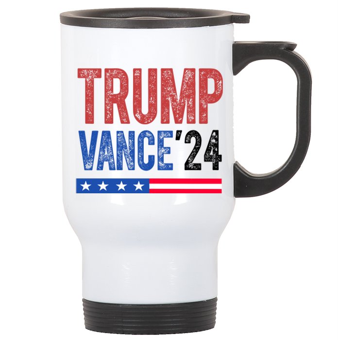 Trump Vance 2024 Vintage Election Usa Stainless Steel Travel Mug