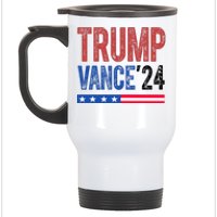 Trump Vance 2024 Vintage Election Usa Stainless Steel Travel Mug