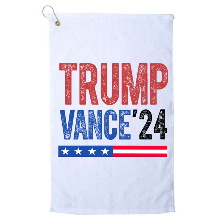 Trump Vance 2024 Vintage Election Usa Platinum Collection Golf Towel