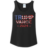 Trump Vance 2024 Vintage Patriotic Ladies Essential Tank