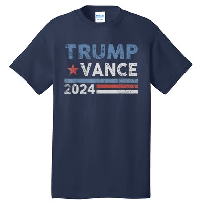 Trump Vance 2024 President Trump Supporter Re Election Tall T-Shirt