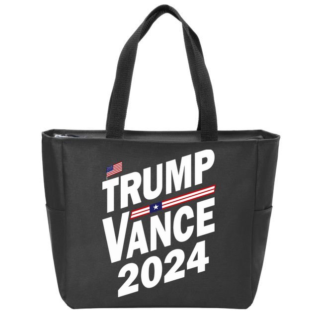 Trump Vance 2024 Zip Tote Bag