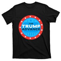 Trump Vance 2024 Advance President Election Vote Usa Flag T-Shirt