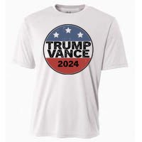 Trump Vance 2024 Vintage Election Cooling Performance Crew T-Shirt