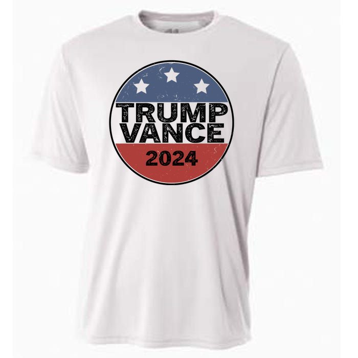 Trump Vance 2024 Vintage Election Cooling Performance Crew T-Shirt