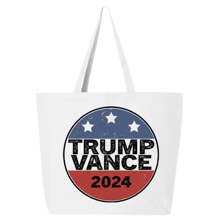 Trump Vance 2024 Vintage Election 25L Jumbo Tote