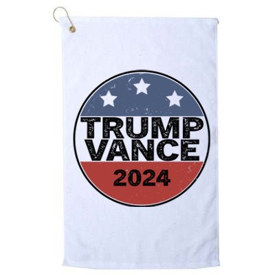 Trump Vance 2024 Vintage Election Platinum Collection Golf Towel