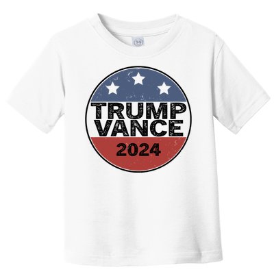 Trump Vance 2024 Vintage Election Toddler T-Shirt